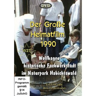 Wolfhagen und Seine Stadtteile Heimatfilm 1990 Blue Ray