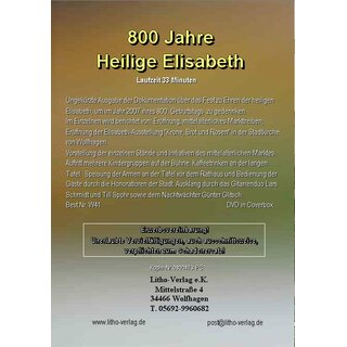 800-Jahre Heilige Elisabeth: Feier in Wolfhagen 2007