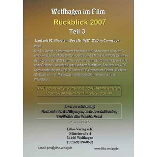 Wolfhagen im Jahr 2007 Teil 3