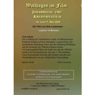 Johannifest und Kneipenfestival 2009 Länge: 14 min