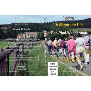 Eco-Pfad-Wanderung des HuGV 2016 (HDV) Länge: 18 min