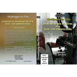 2012: Einweihung Museum f. Film u. Vidotechnik Länge: 12 min